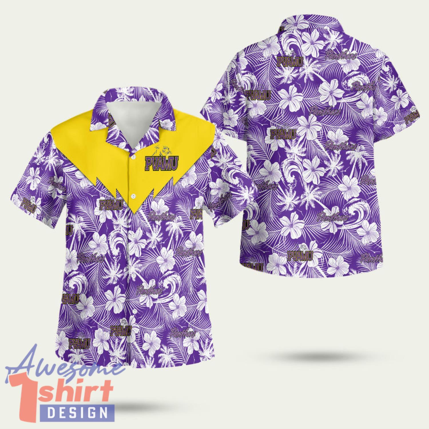 Prairie View Am Panthers 3D Hawaiian Shirt Summer Style Gift