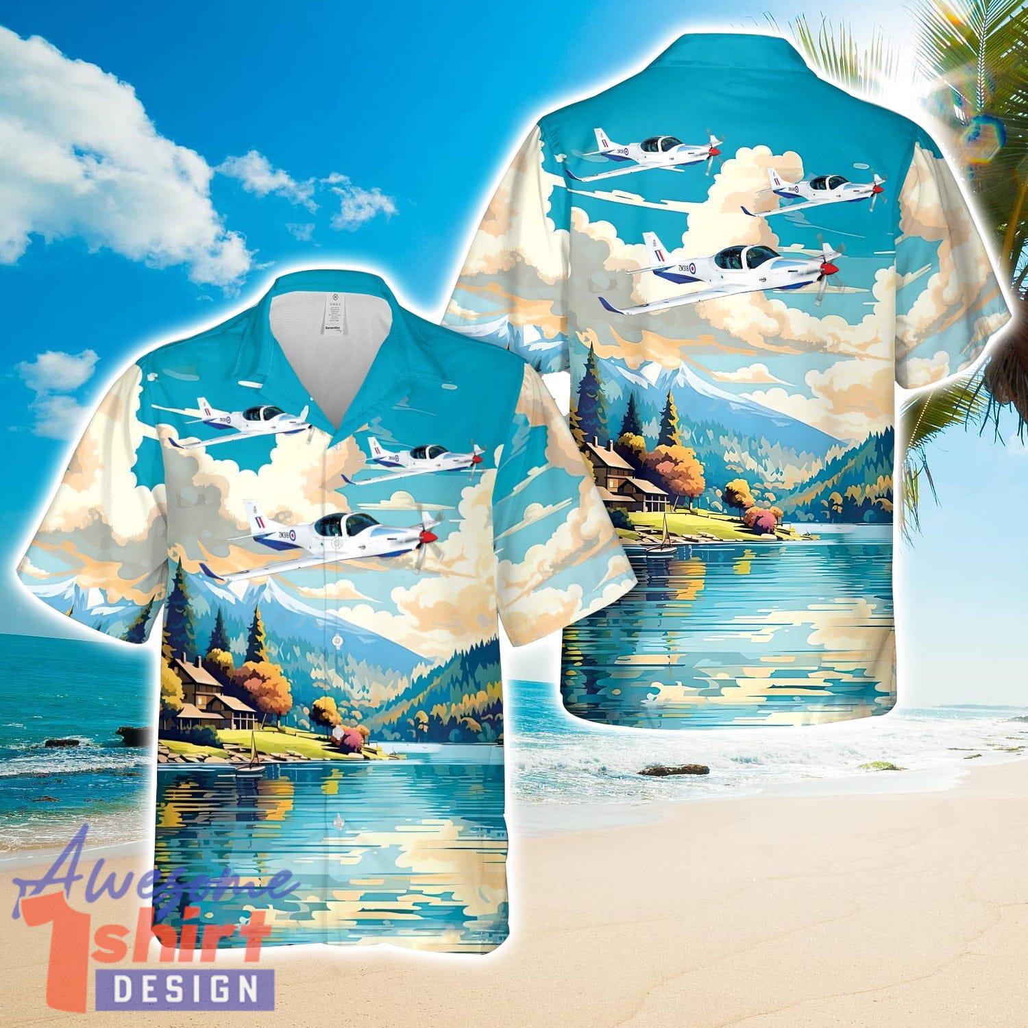 RAF Grob Prefect T1 Hawaiian Shirt Men Women Men Women Beach Shirt