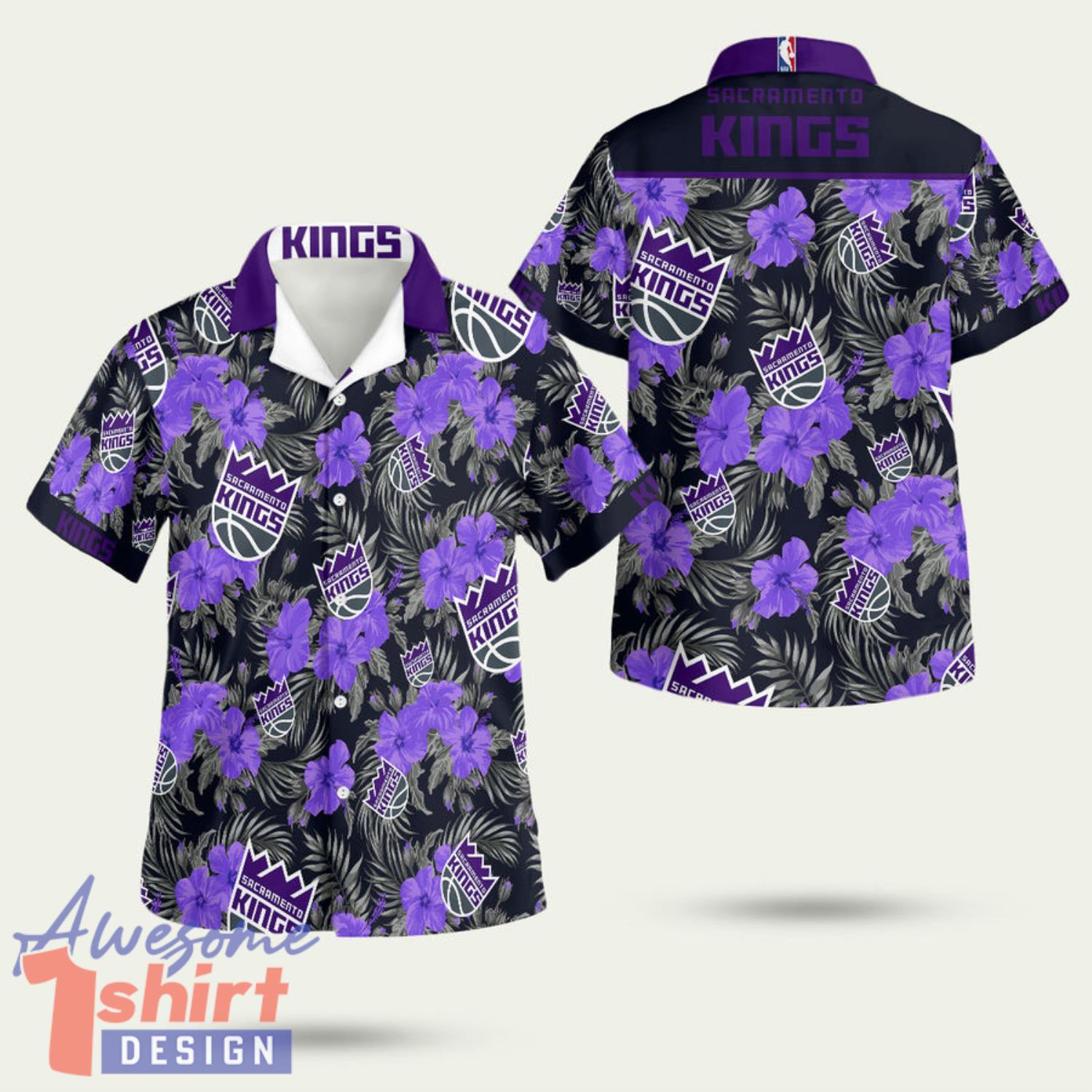 Sacramento Kings 2 3D Hawaiian Shirt Summer Style Gift