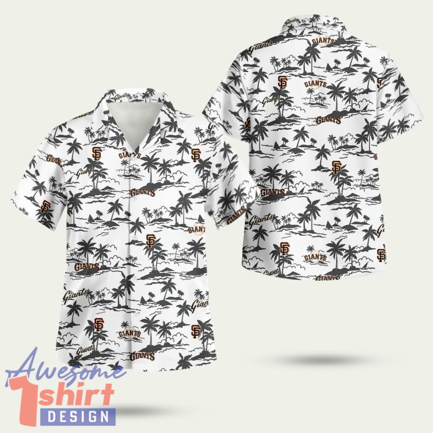 San Francisco Giants Vintage Mlb 3D Hawaiian Shirt Summer Style Gift