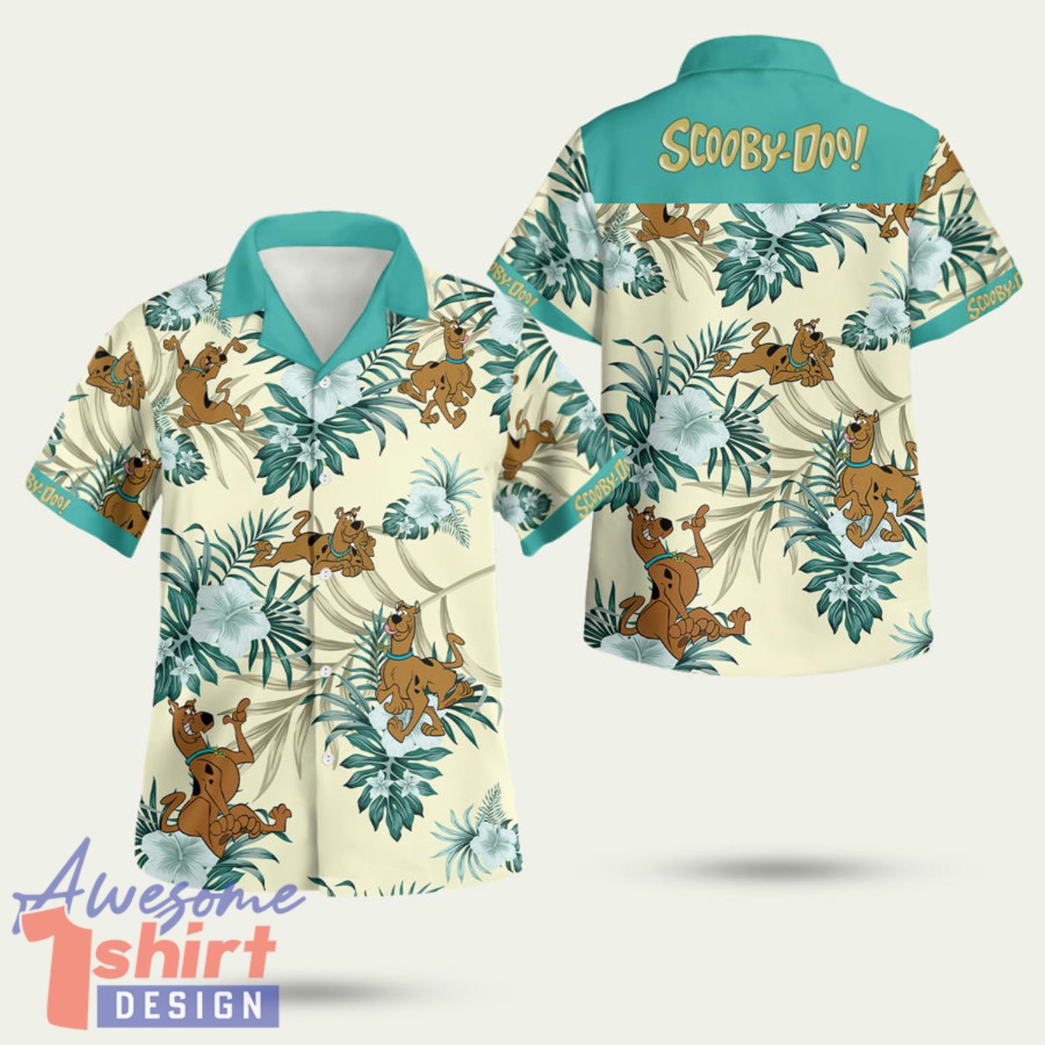 Scooby Doo 3D Hawaiian Shirt Summer Style Gift