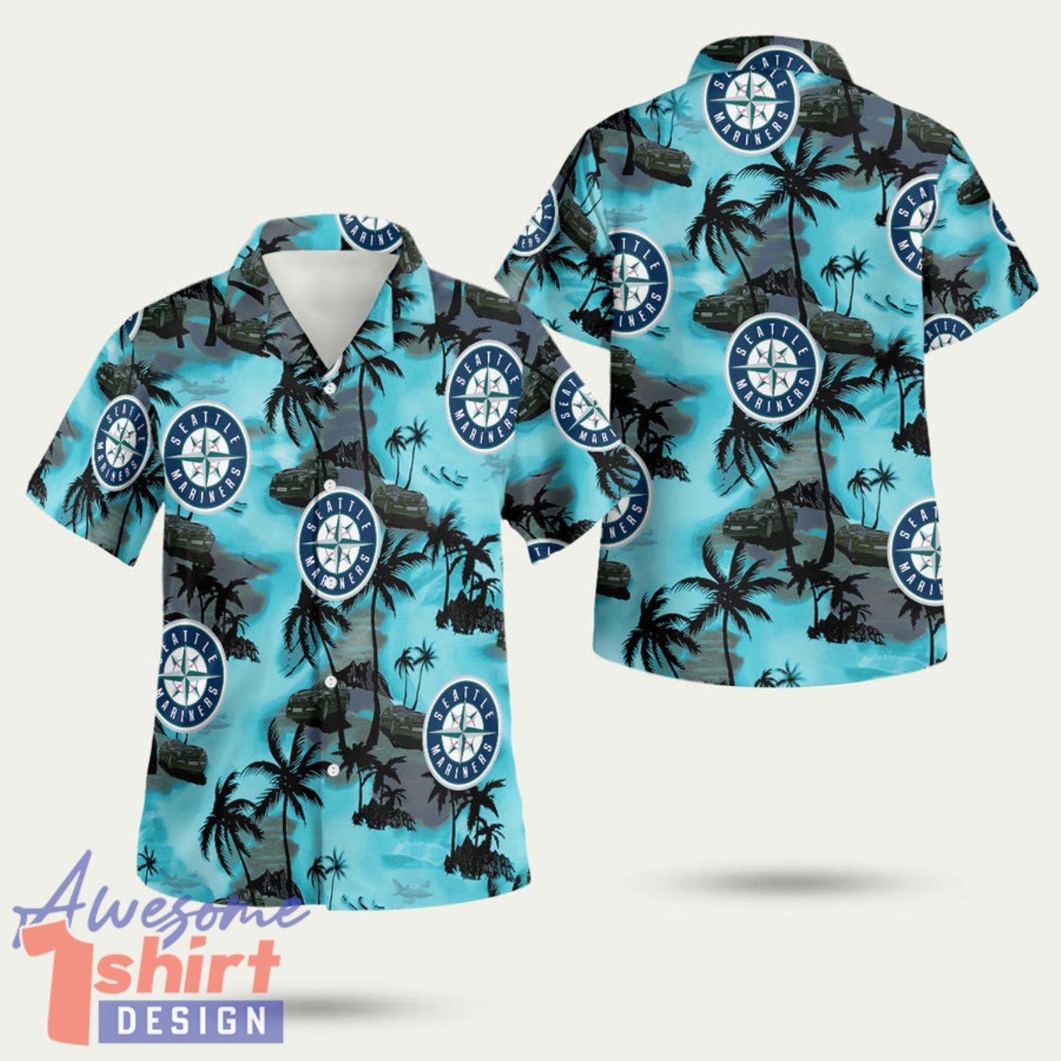 Seattle Mariners 3D Hawaiian Shirt Summer Style Gift