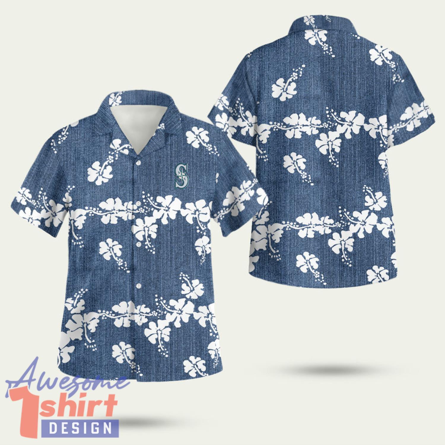 Seattle Mariners 50th State 3D Hawaiian Shirt Summer Style Gift