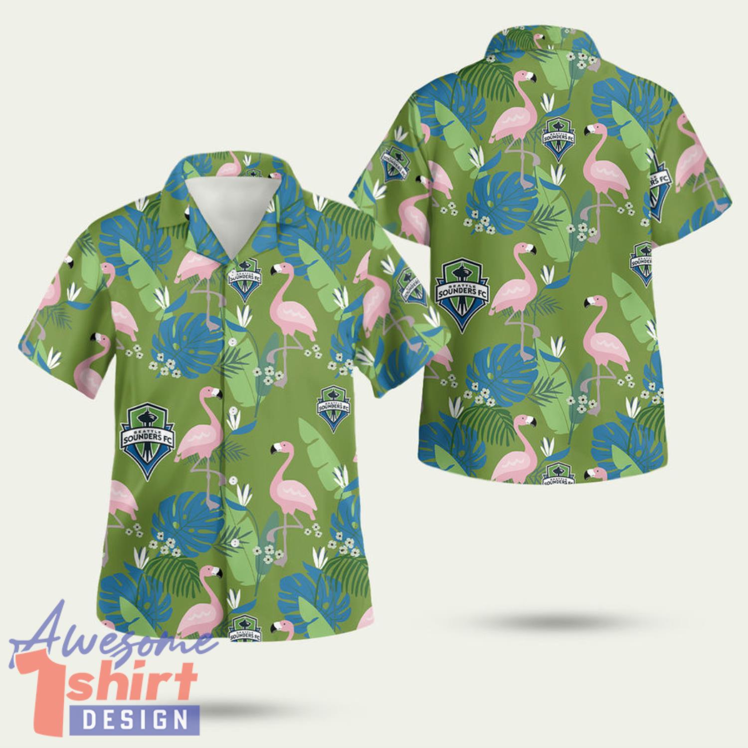 Seattle Sounders Fc 3D Hawaiian Shirt Summer Style Gift