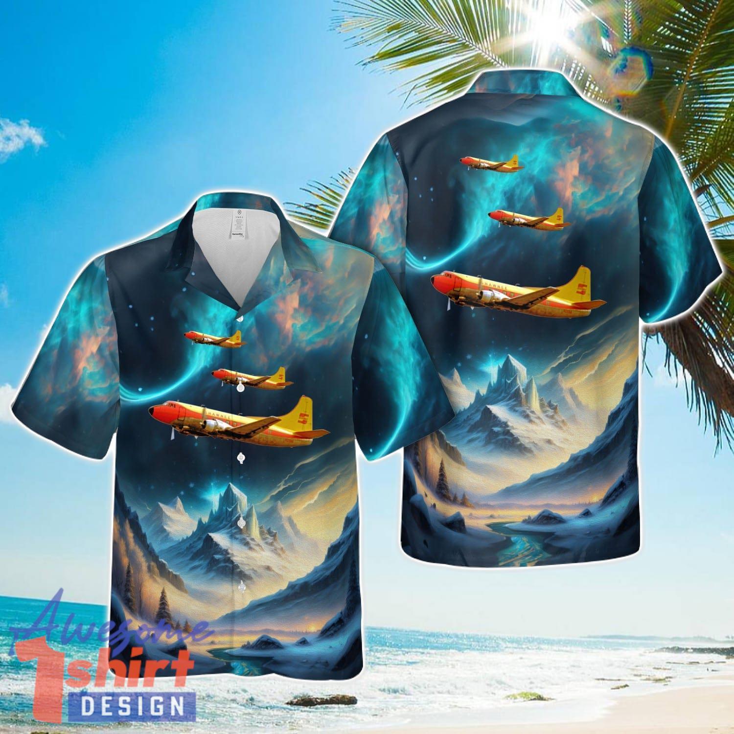 Shawnee Airlines Martin 404 Hawaiian Shirt Men Women Men Women Beach Shirt