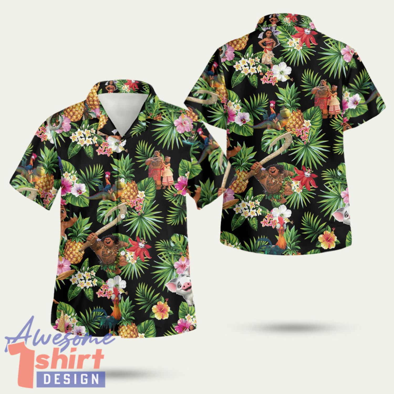 Spongebob Squarepants Tropical 3D Hawaiian Shirt Summer Style Gift