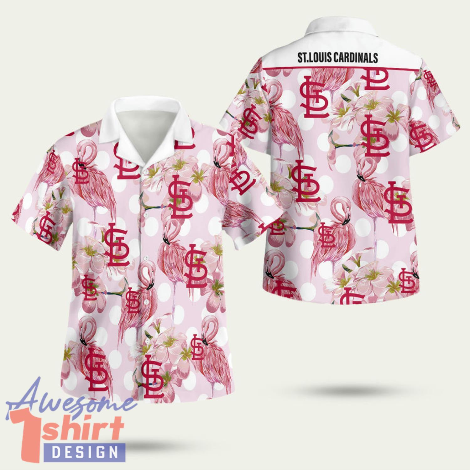 St Louis Cardinals 3D Hawaiian Shirt Summer Style Gift