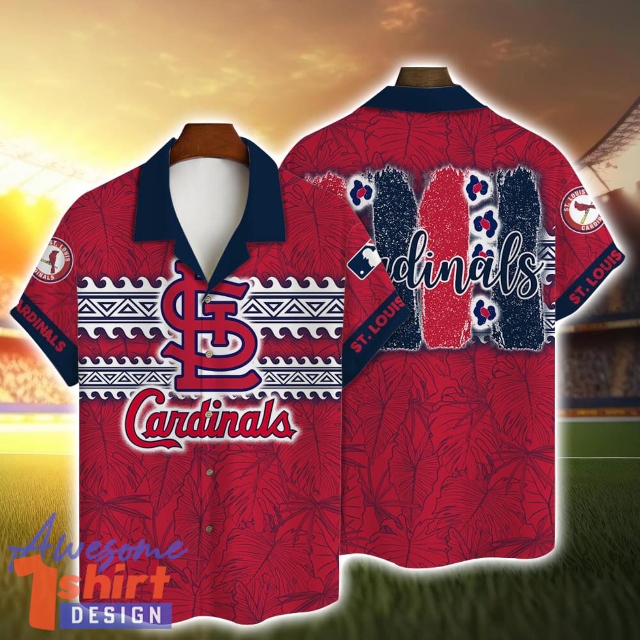 St. Louis Cardinals MLB Summer Hawaiian Shirt All Over Printed