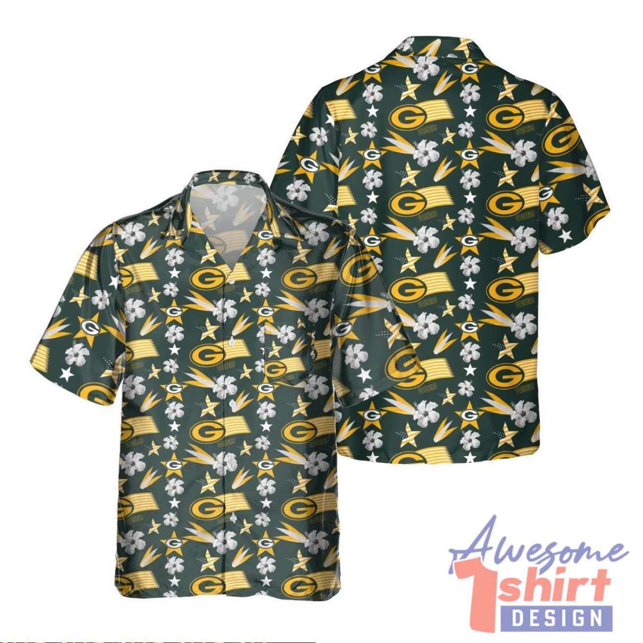 Green Bay Packers America Independence Day 3D Hawaiian Shirt