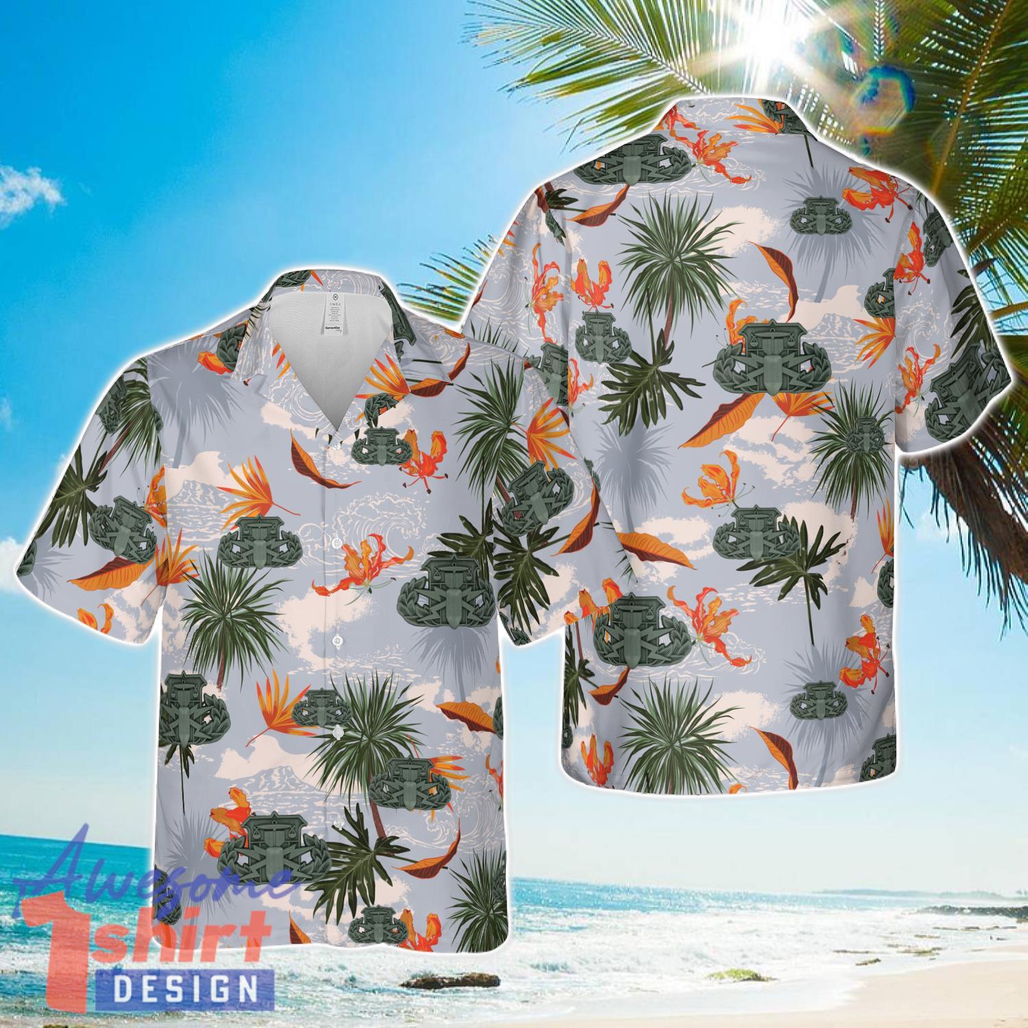 Hazardous Devices Technician HDT Bomb Squad Basic Hawaiian Shirt