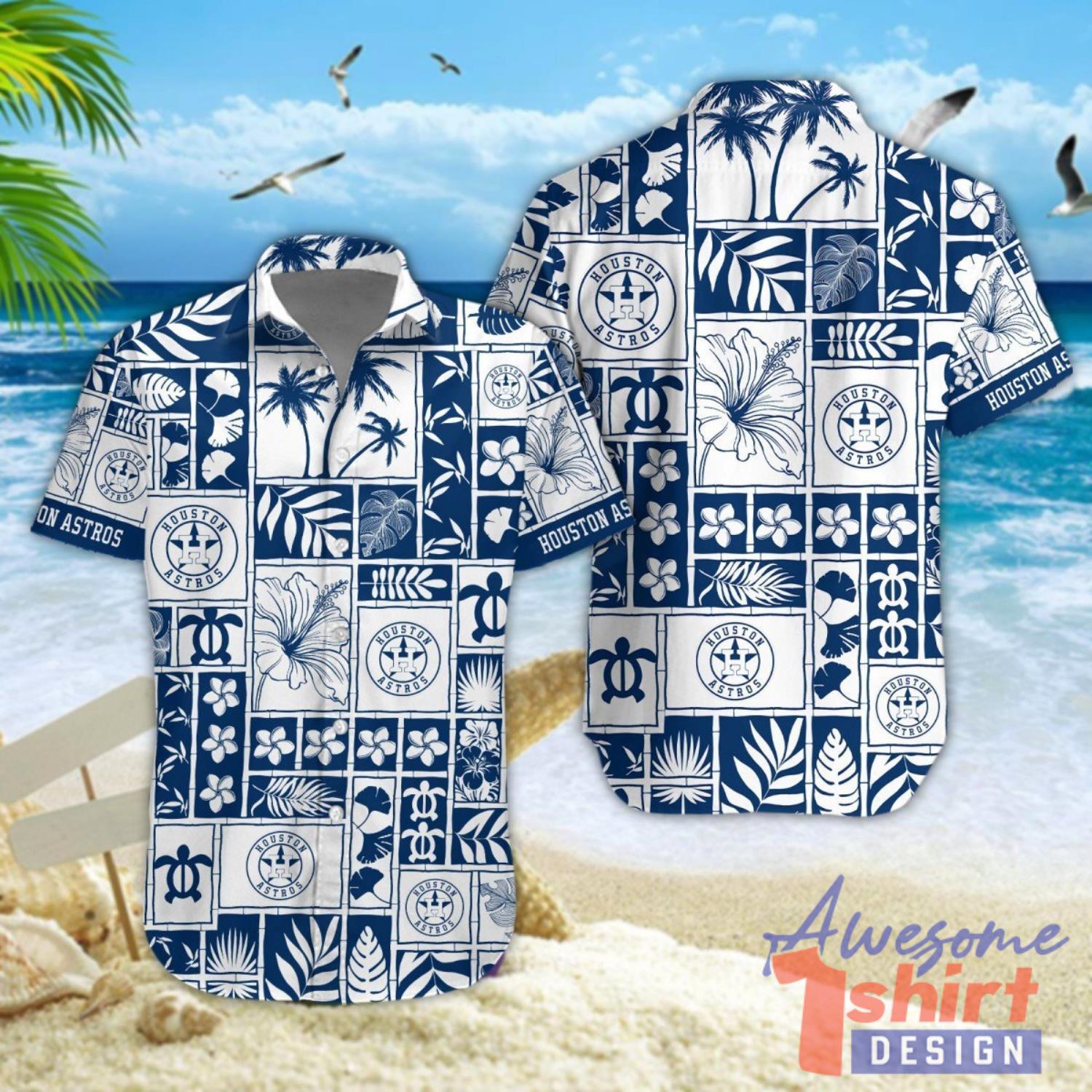 Houston Astros Beach Hawaiian Shirt For Fans