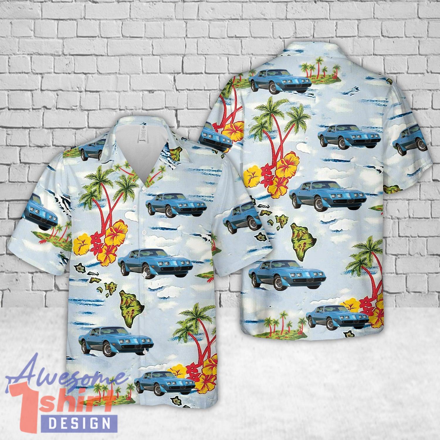 Pontiac Firebird 6.6 FW 87 Trans Am Hawaiian Shirt