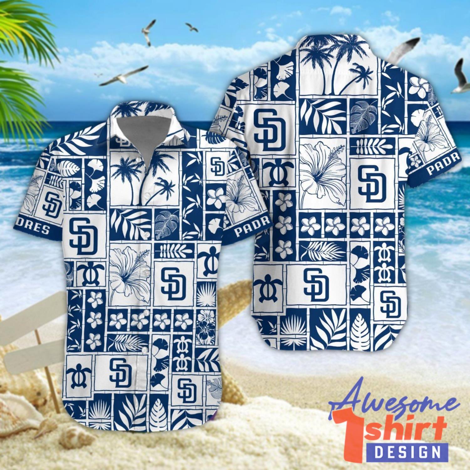 San Diego Padres Beach Hawaiian Shirt For Fans