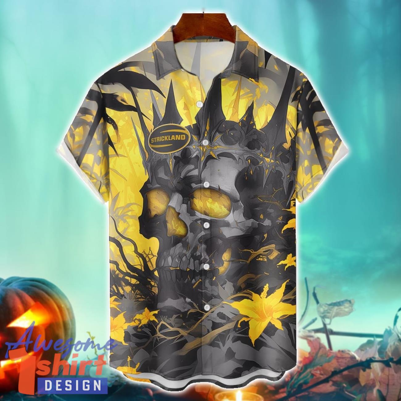 Strickland Royal Skull Halloween Hawaiian Shirt For Fans