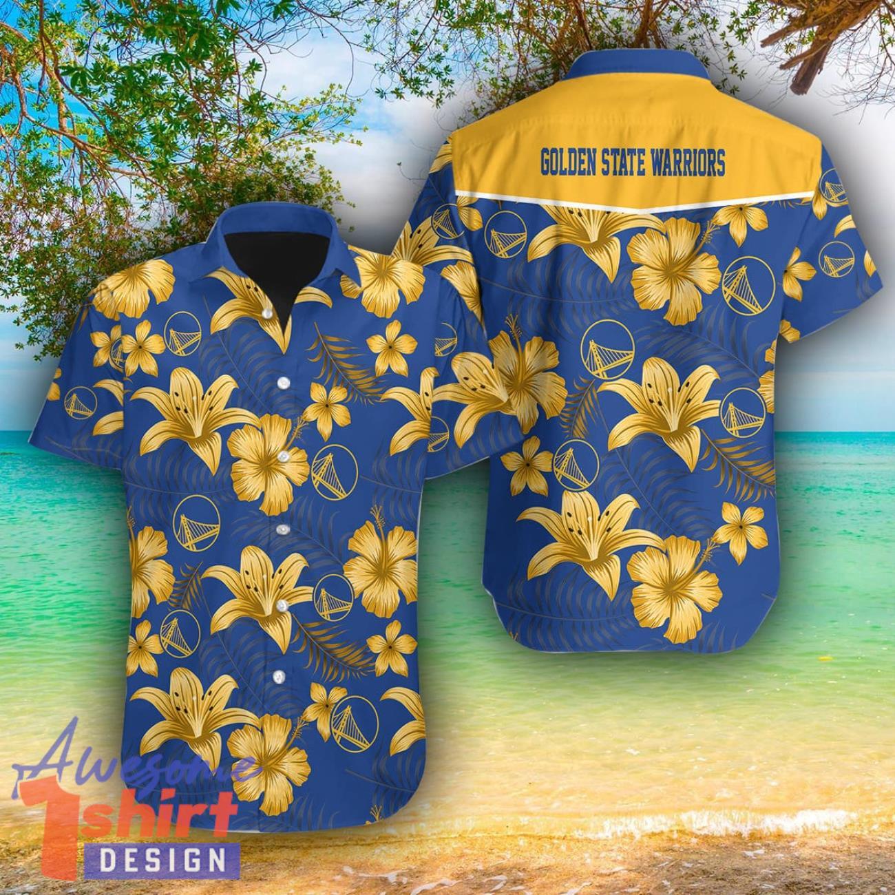 Golden State Warriors AOP Hawaiian Shirt For Men And Women Summer Gift