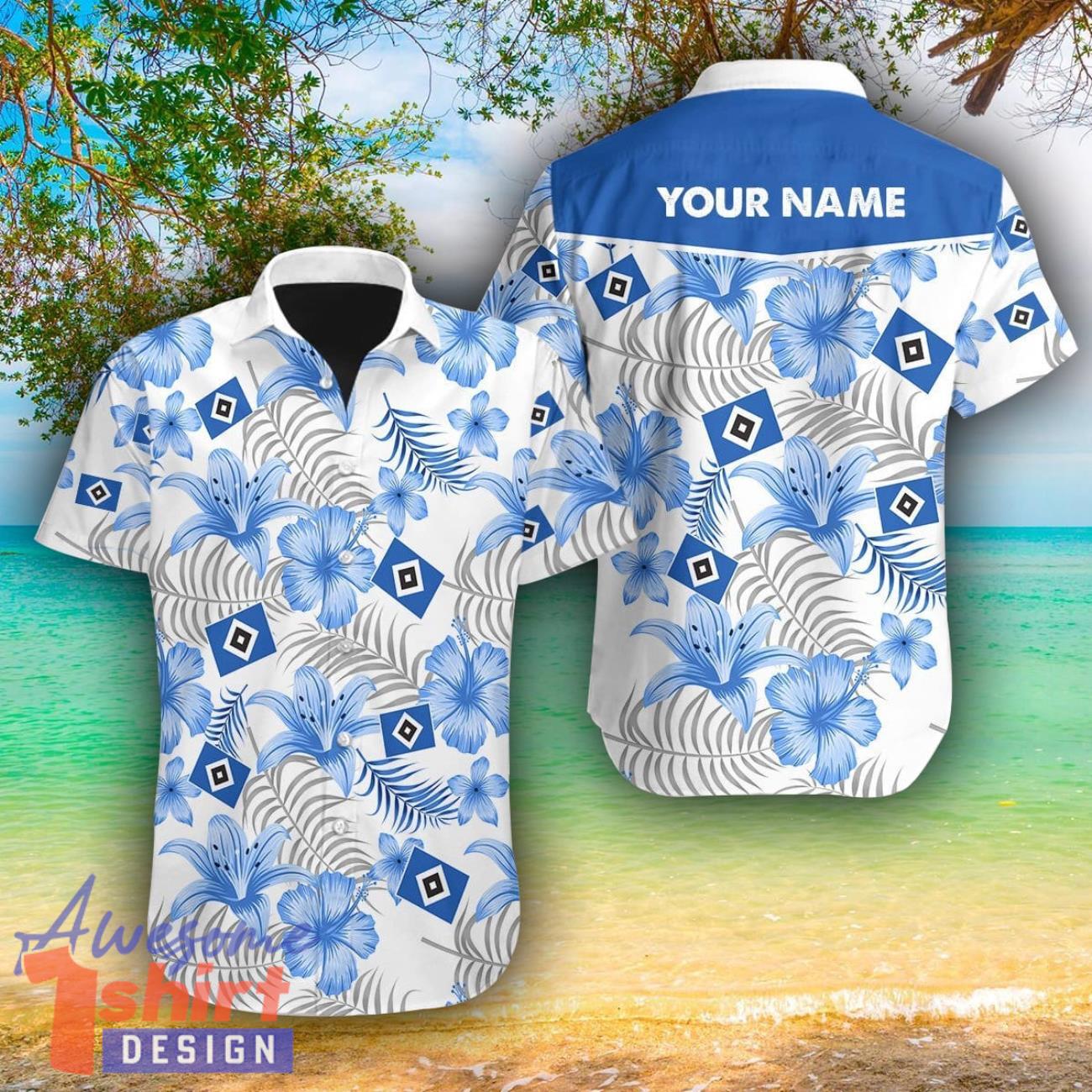 Hamburger SV 3D Hawaii Shirt For Men And Women Custom Name