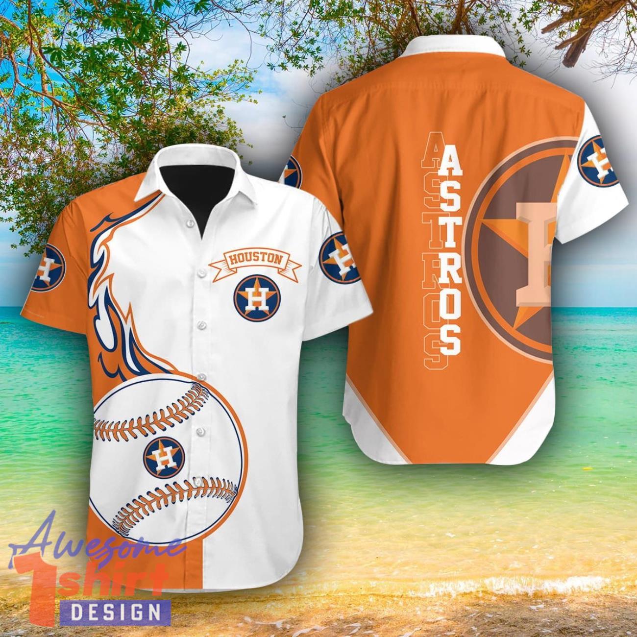 Houston ASTROS 3D Hawaii Shirt