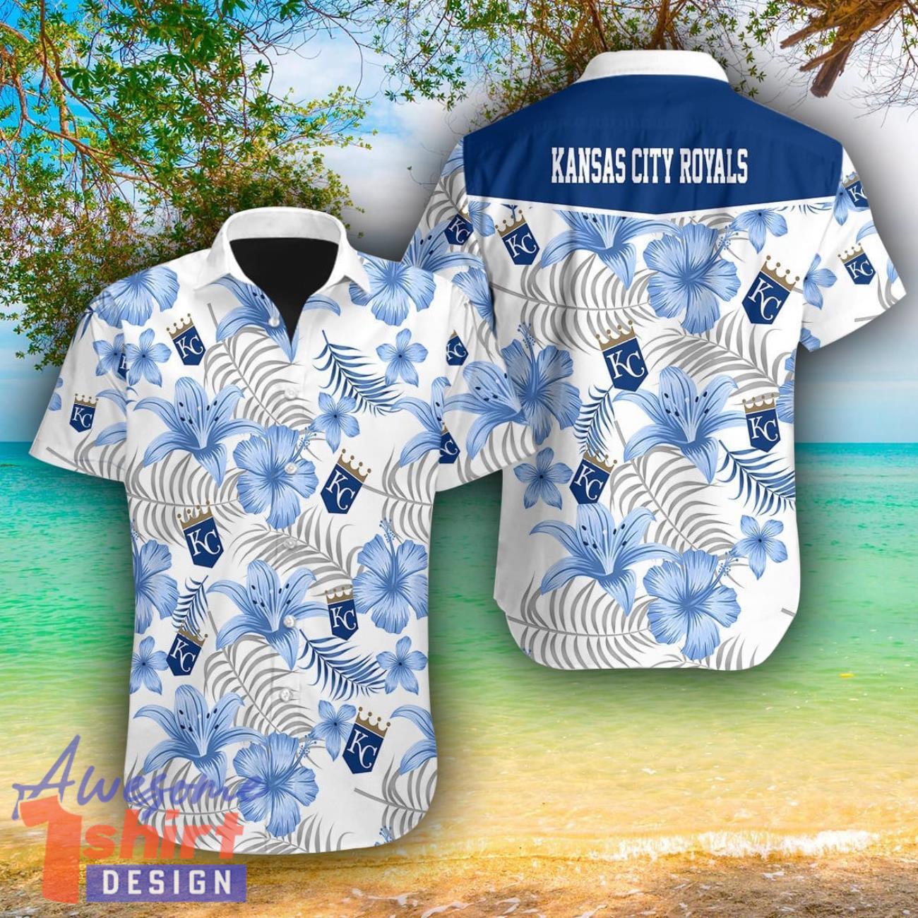 Kansas City Royals AOP Hawaiian Shirt For Men And Women Summer Gift