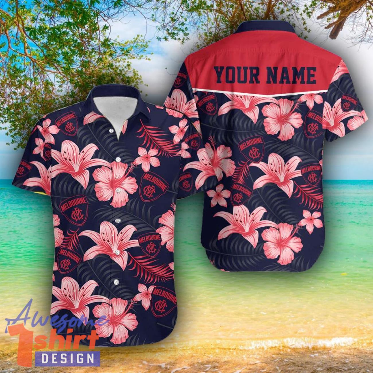 Melbourne Demons 3D Hawaii Shirt For Men And Women Custom Name