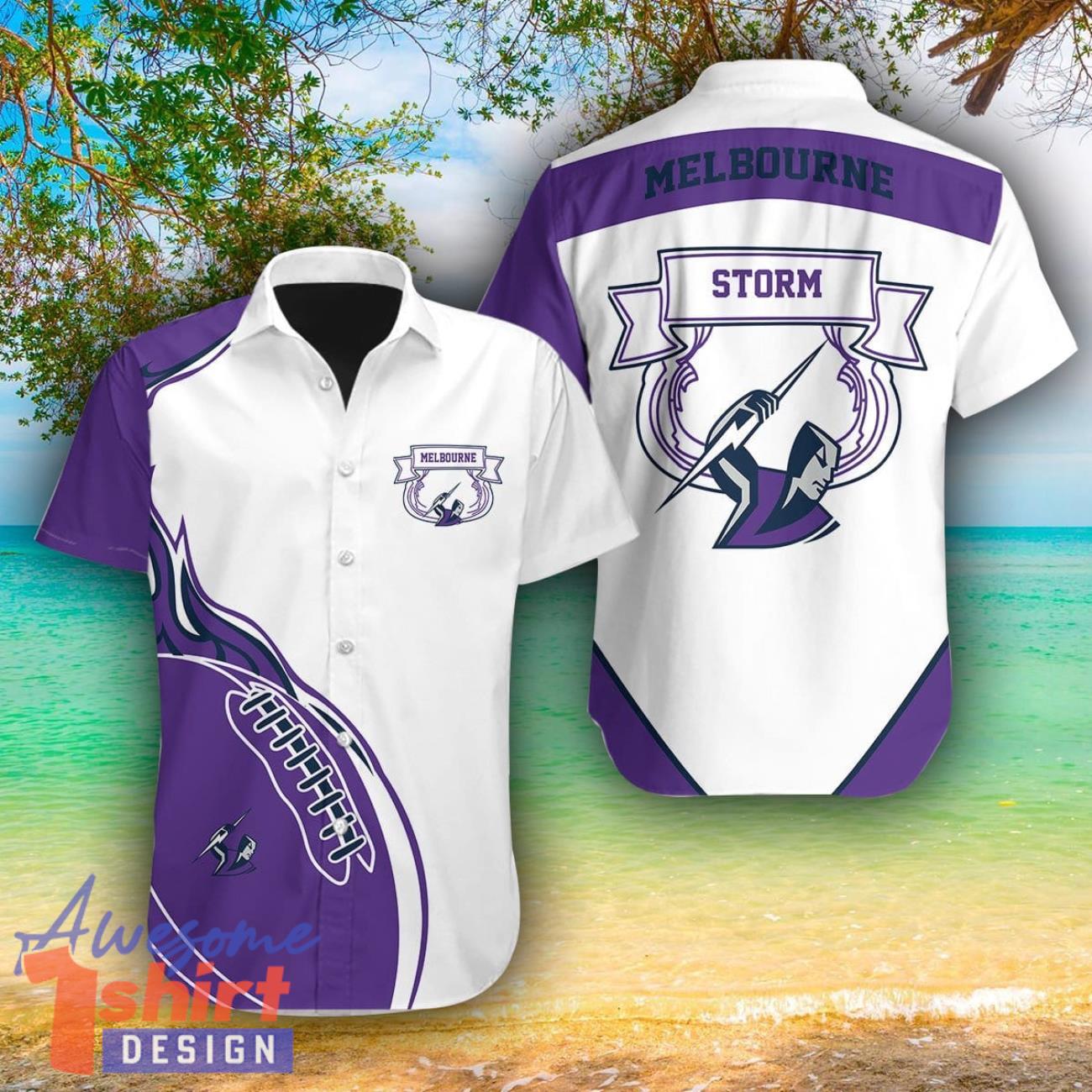 Melbourne Storm 3D Hawaii Shirt