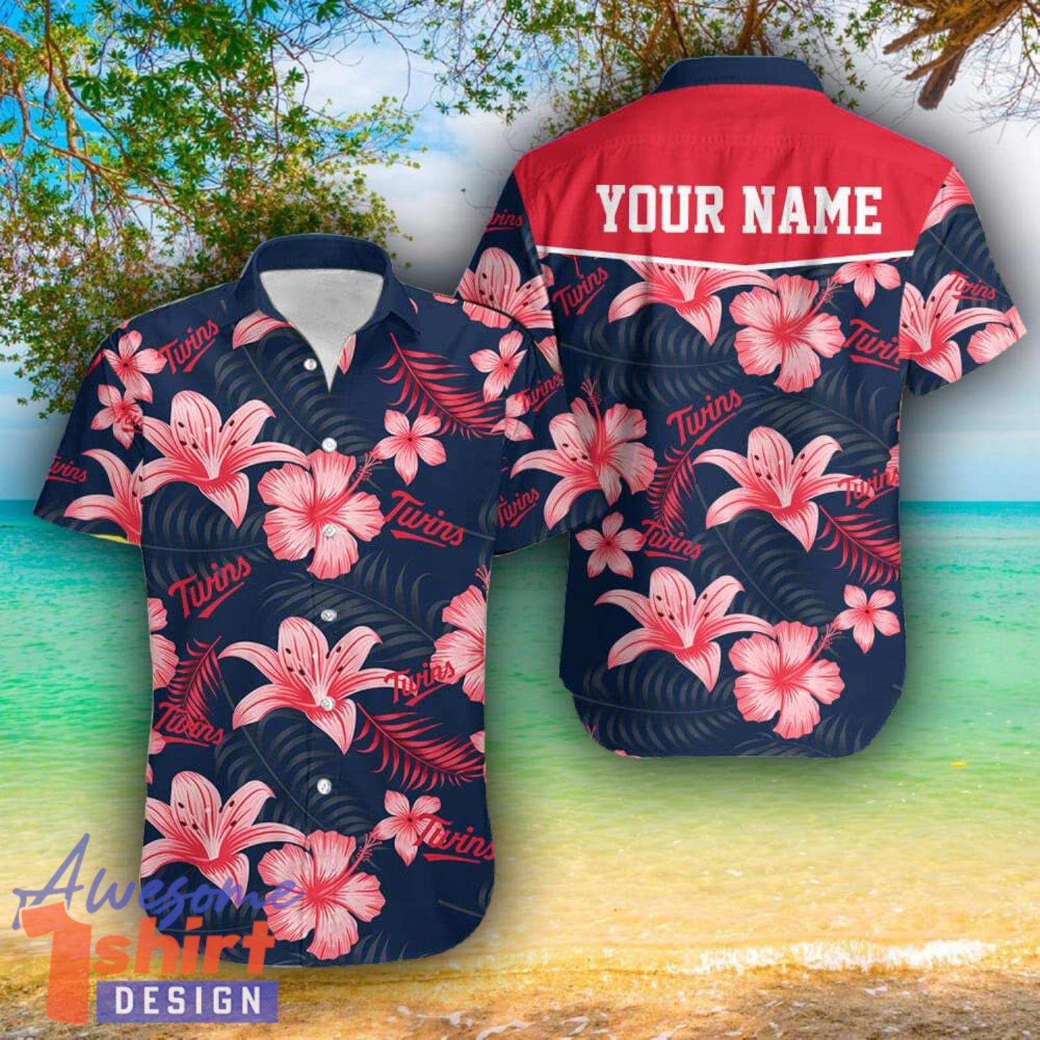 Minnesota Twins 3D Hawaii Shirt For Men And Women Custom Name