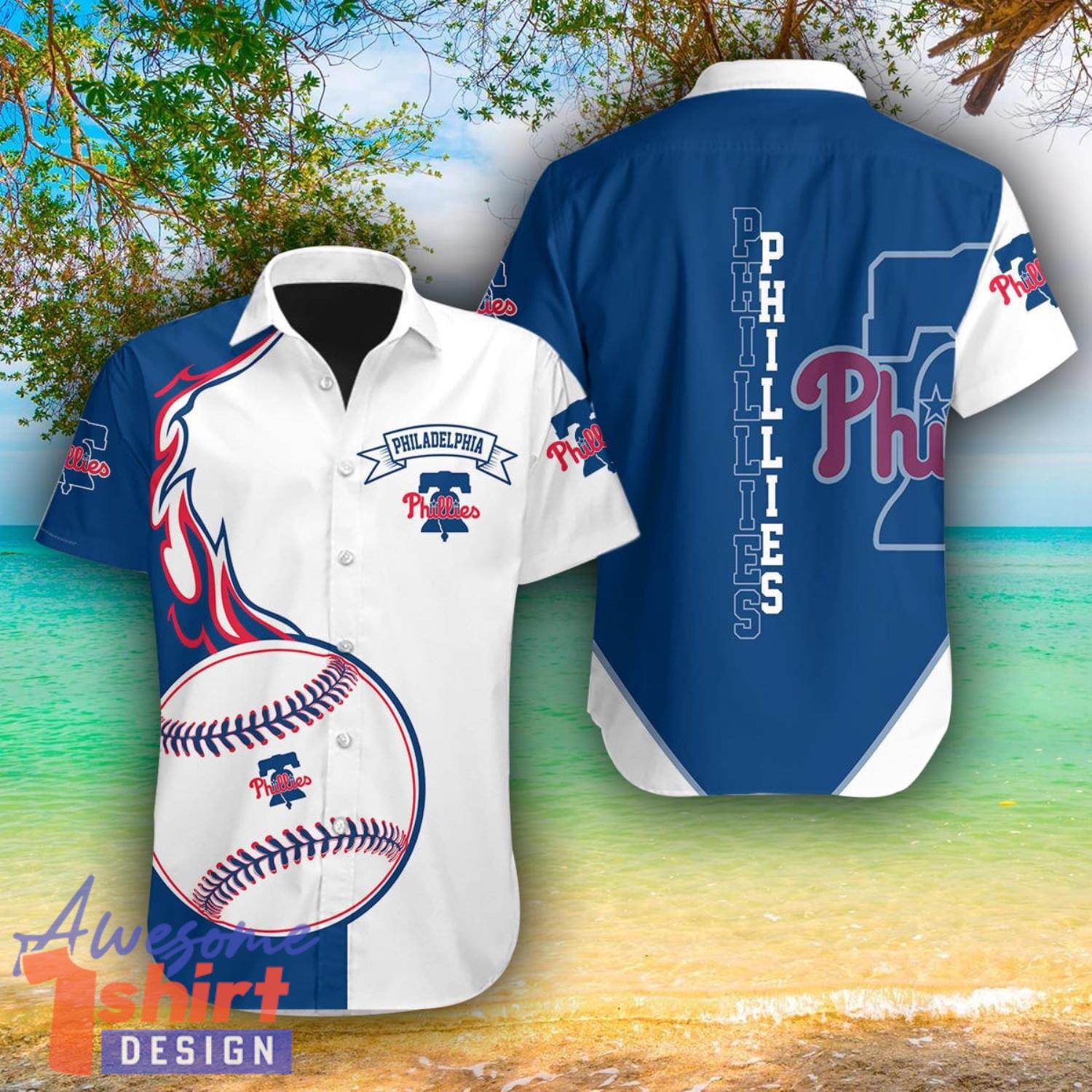 Philadelphia Phillies 3D Hawaii Shirt