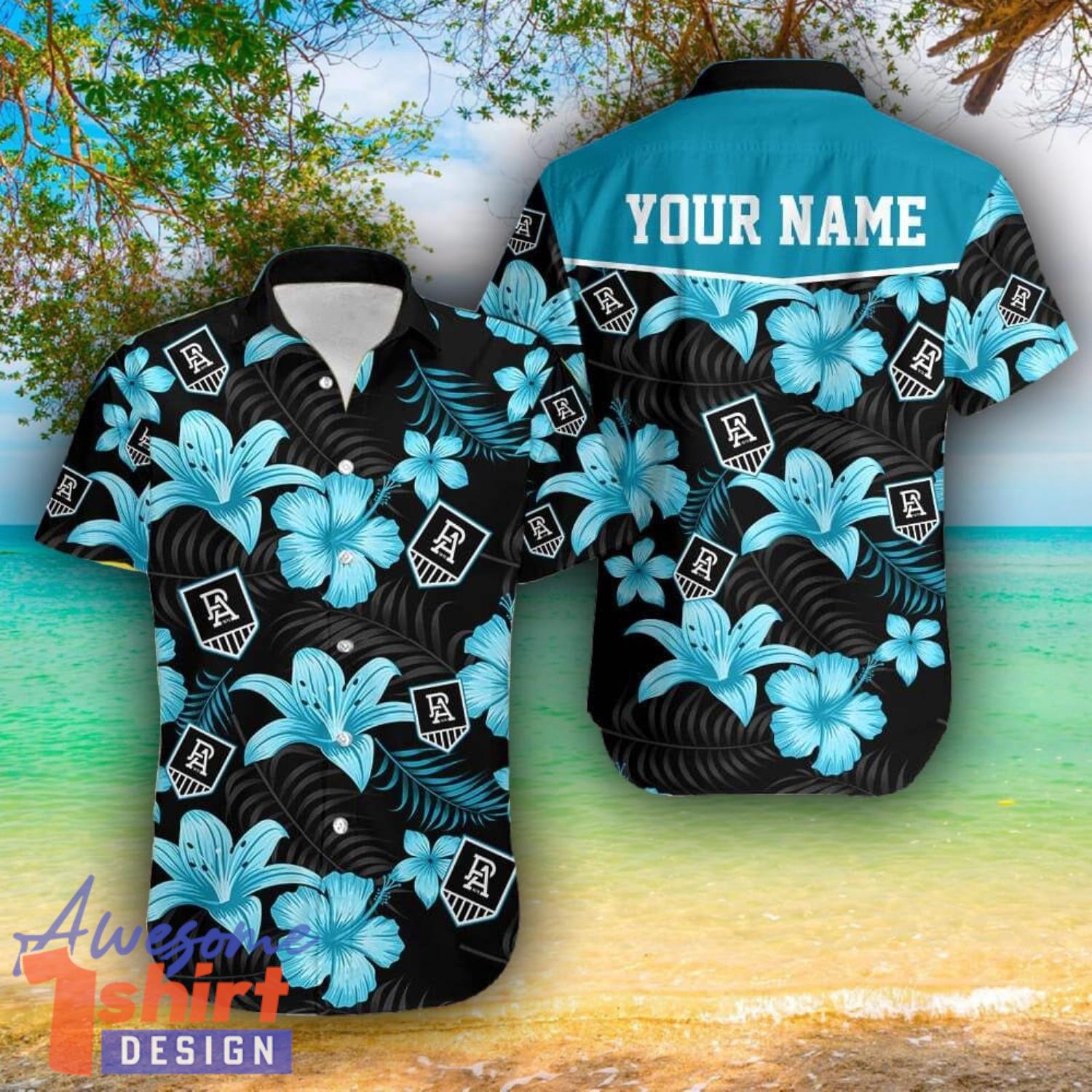 Port Adelaide Power 3D Hawaii Shirt For Men And Women Custom Name