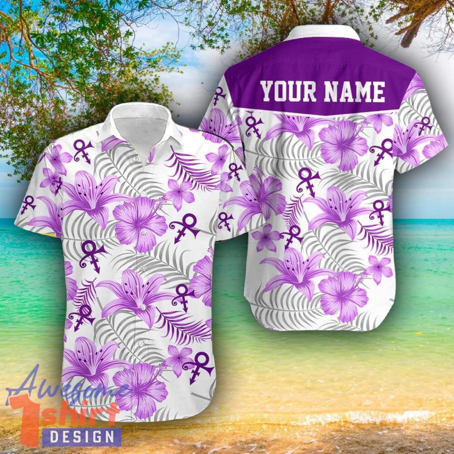 Prince 3D Hawaii Shirt For Men And Women Custom Name