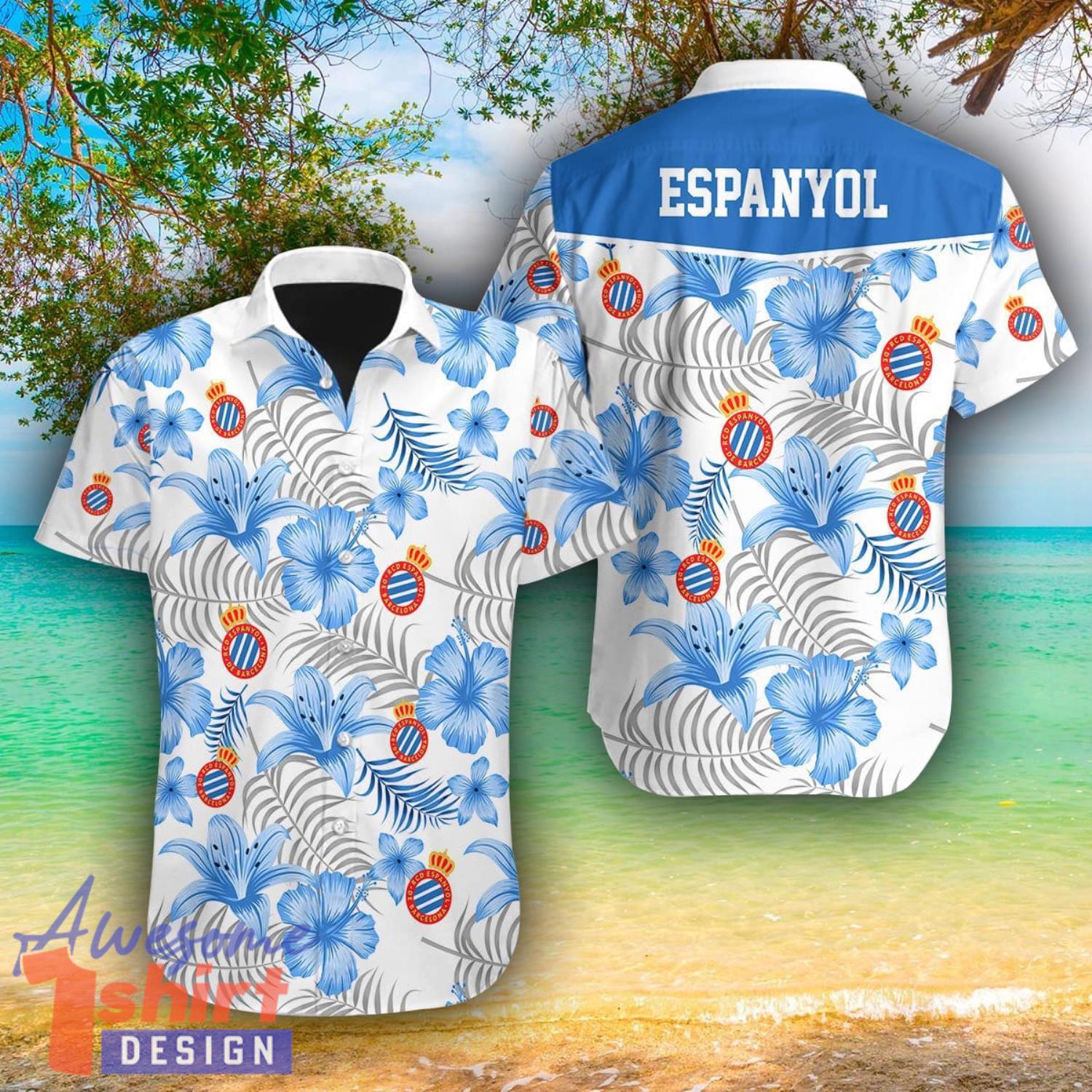 RCD Espanyol AOP Hawaiian Shirt For Men And Women Summer Gift