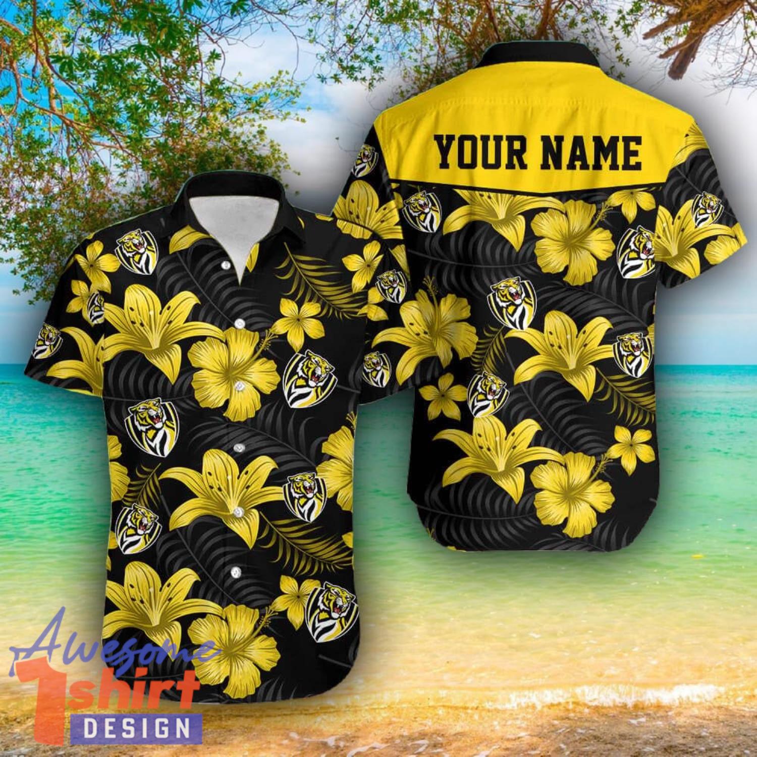 Richmond Tigers 3D Hawaii Shirt For Men And Women Custom Name