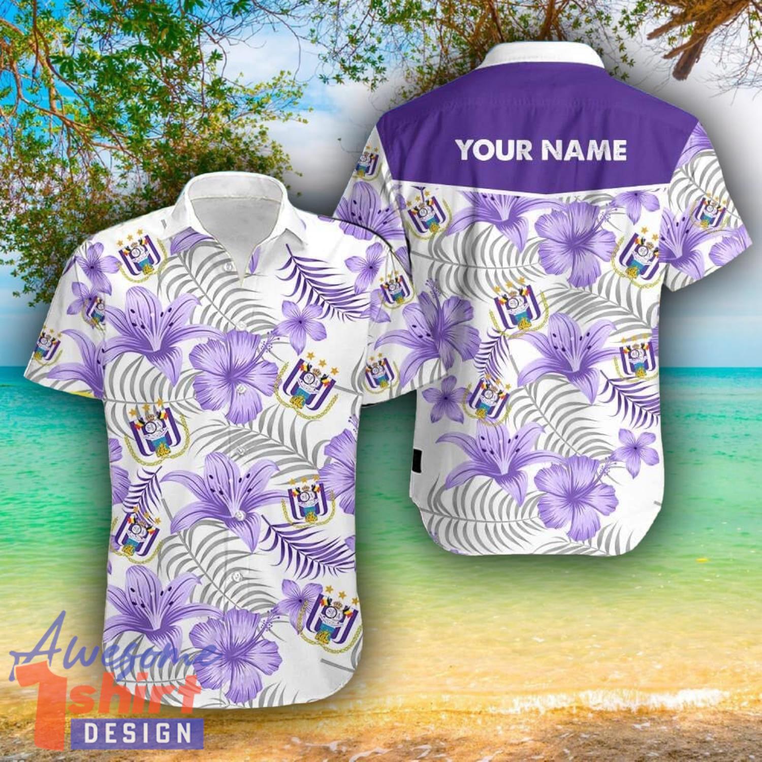 R.S.C. Anderlecht 3D Hawaii Shirt For Men And Women Custom Name