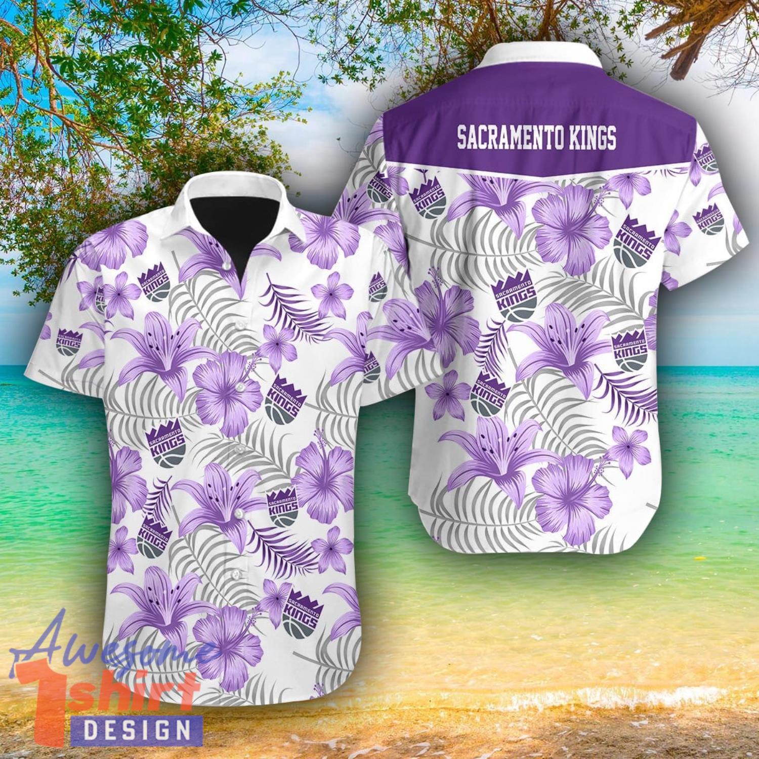 Sacramento Kings AOP Hawaiian Shirt For Men And Women Summer Gift