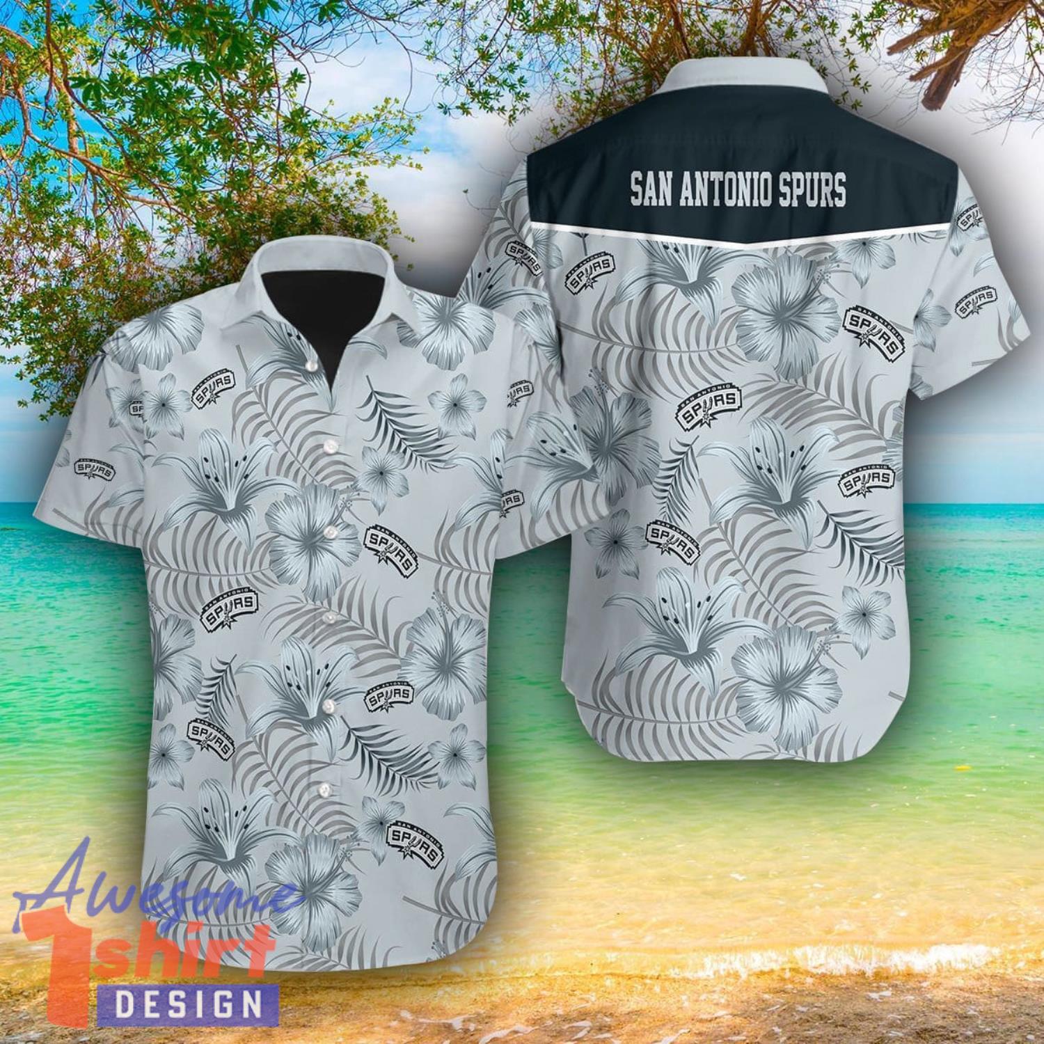 San Antonio Spurs 3D Hawaii Shirt For Men And Women