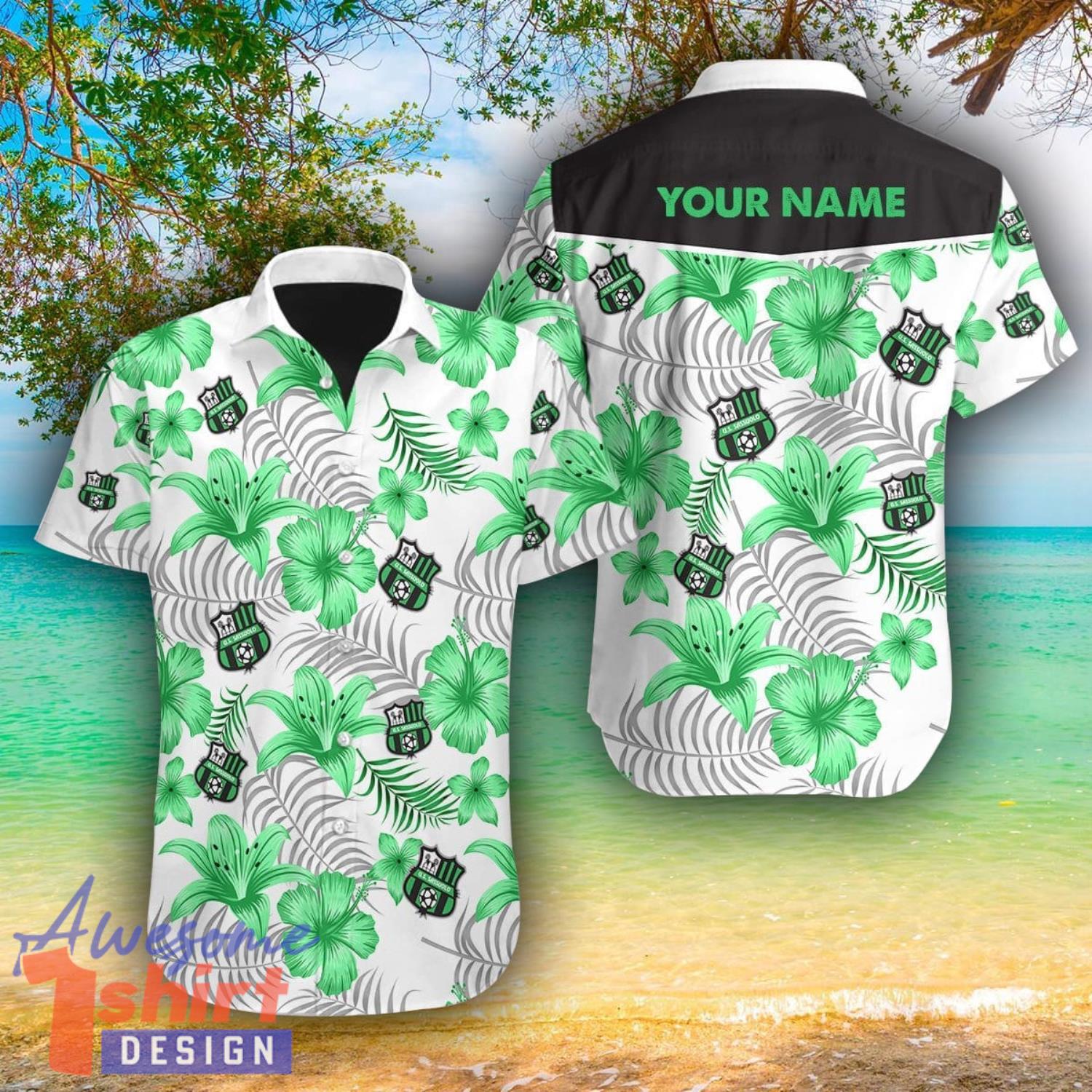 Sassuolo FC 3D Hawaii Shirt For Men And Women Custom Name