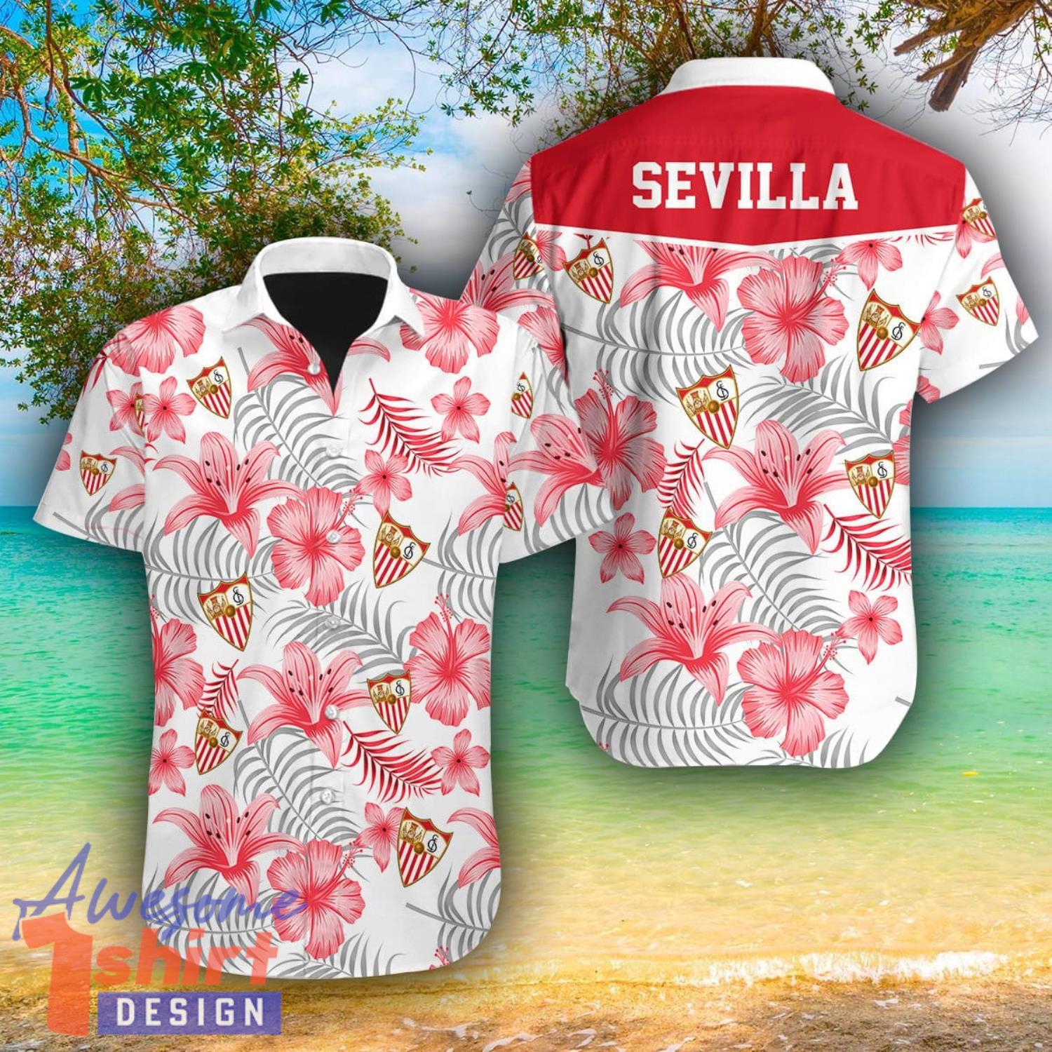 Sevilla AOP Hawaiian Shirt For Men And Women Summer Gift