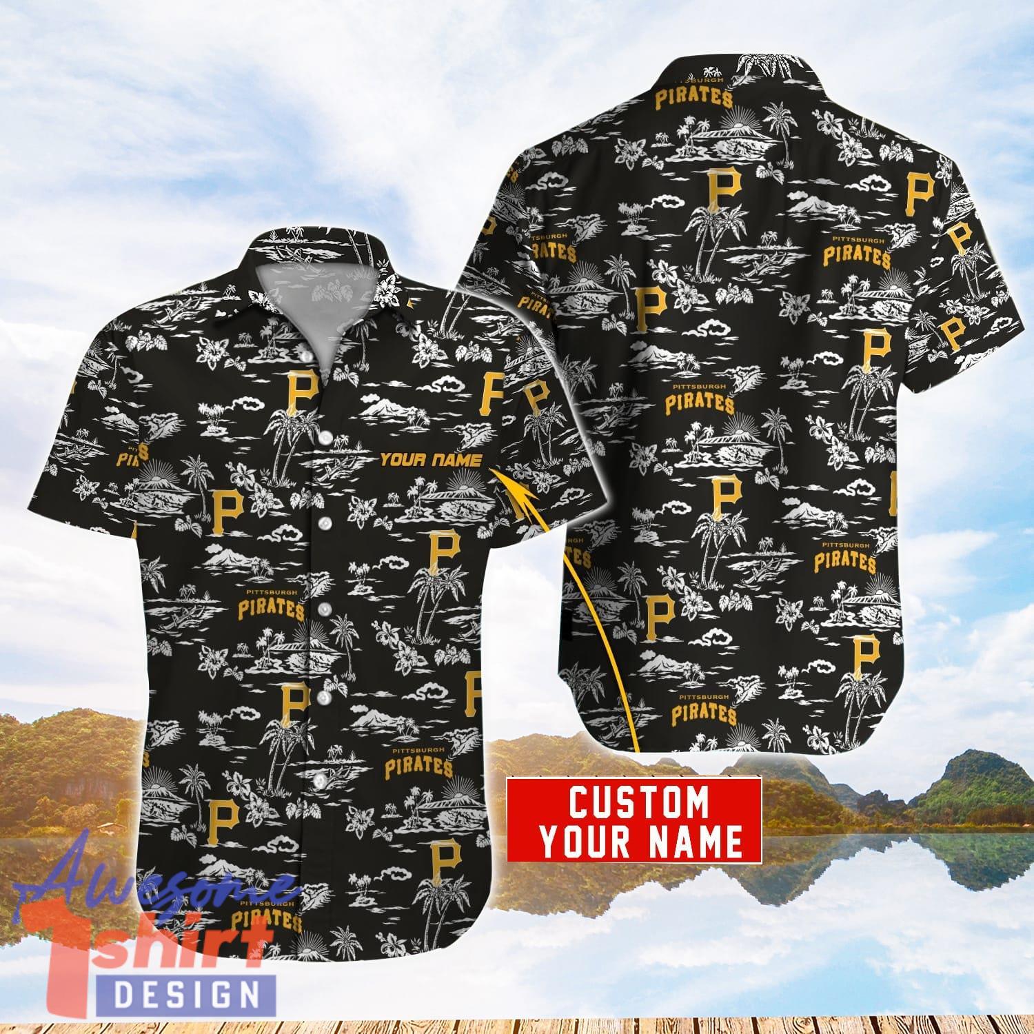 Pittsburgh Pirates MLB Hawaiian Shirt Personalized Name For Sport Fans