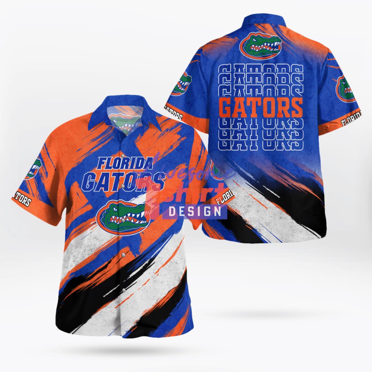 Florida Gators Vintage Classic Hawaiian Shirt All Print