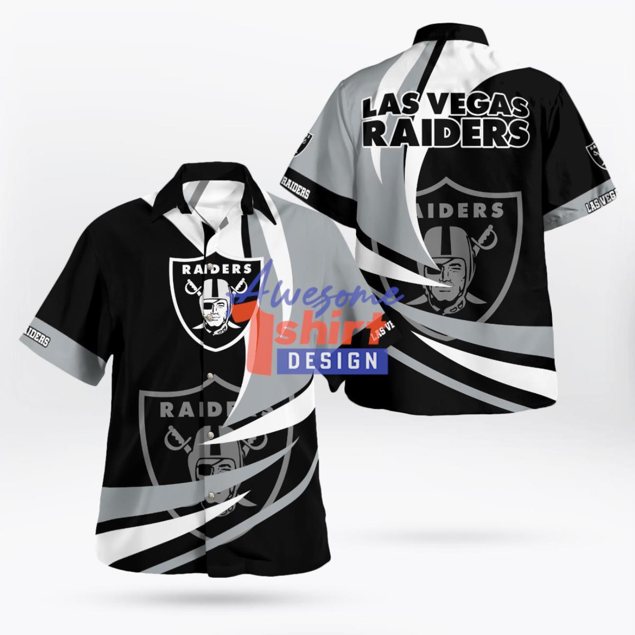 Las Vegas Raiders Classic Hawaiian Shirt All Print