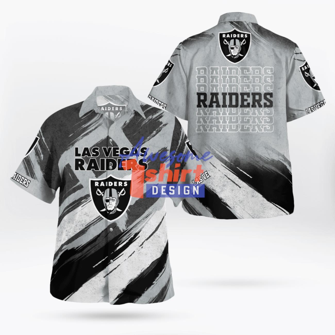 Las Vegas Raiders Vintage Classic Hawaiian Shirt All Print