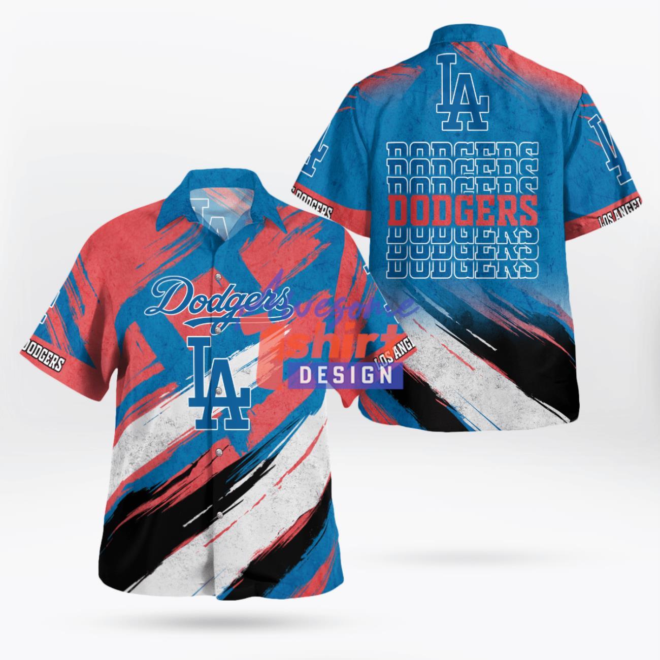 Los Angeles Dodgers Vintage Classic Hawaiian Shirt All Print